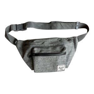 Herschel Supply Company Unisex Hip Pack Gray Fanny Waist Bag Crossbody 2 Pocket